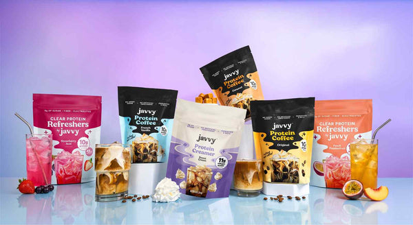 Javvy coffee deal banner showing 56 percent off